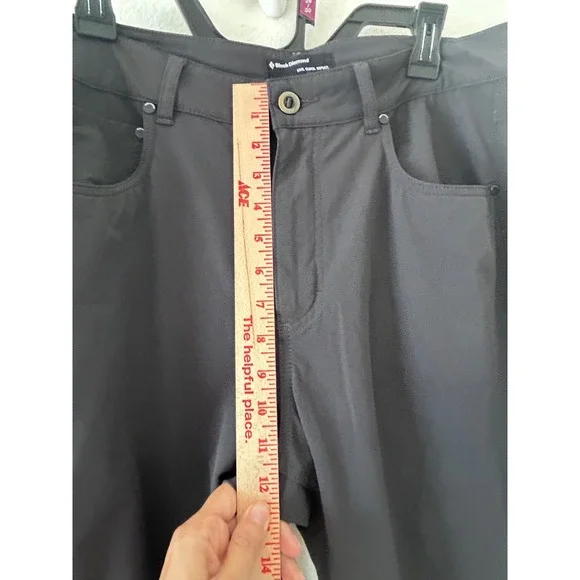 Black Diamond Black Performance Durable Stretch‎ Outdoor Climbing Pants SZ 34 - Picture 9 of 10